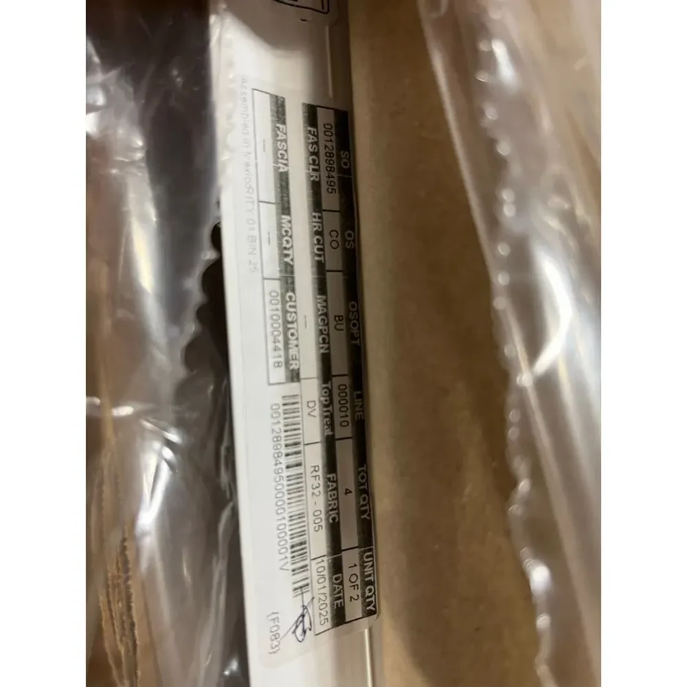 Levolor Roller Shades 32’ Cream/Warm White